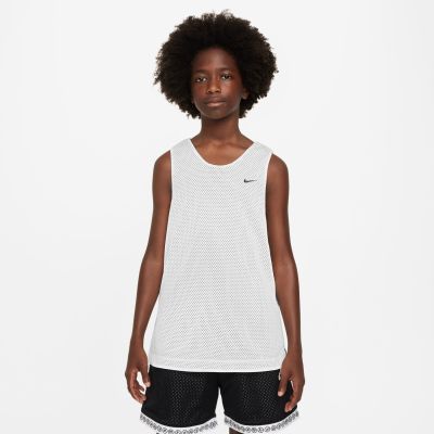 Nike Big Kids' Dri-FIT Reversible Jersey - Hvit - Jersey Nike Big Kids' Dri-FIT Reversible Jersey - Hvit - Jersey