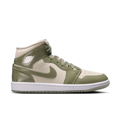 Air Jordan 1 Mid SE "Sea Glass" Wmns - Grå - Joggesko