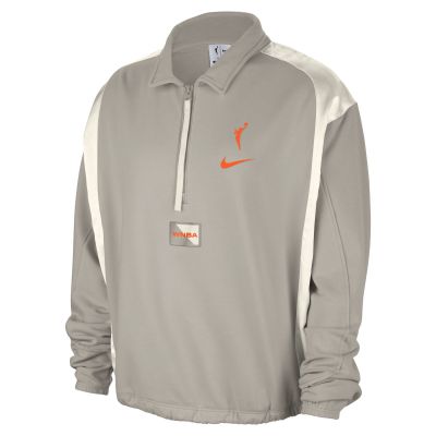 Nike WNBA Team 13 Fleece Top - Grå - Jakke Nike WNBA Team 13 Fleece Top - Grå - Jakke