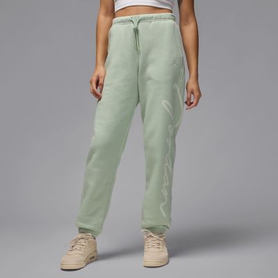 Jordan Brooklyn Fleece Pants Wmns Seafoam - Grønn - Bukser