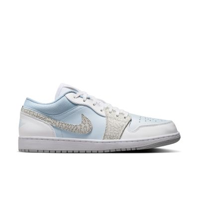 Air Jordan 1 Low SE "Blue Tint Elephant Print" - Blå - Joggesko
