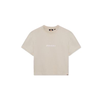 Dickies S/S Loretto W Tee Cement - Brun - Kortermet T-skjorte Dickies S/S Loretto W Tee Cement - Brun - Kortermet T-skjorte