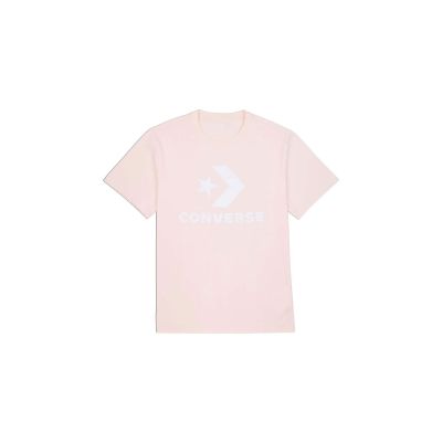 Converse Standard Fit Large Logo Star Chevron Tee S - Rosa - Kortermet T-skjorte Converse Standard Fit Large Logo Star Chevron Tee S - Rosa - Kortermet T-skjorte