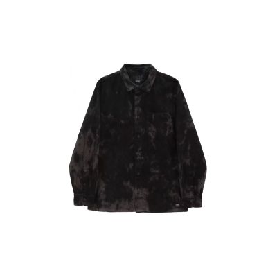 Vans Garnett Plymouth L/S Woven Shirt Black - Svart - Hettegenser