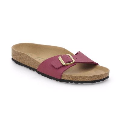 Birkenstock Madrid Vegan Synthetics Narrow Fit Purple - Lilla - Sandaler Birkenstock Madrid Vegan Synthetics Narrow Fit Purple - Lilla - Sandaler