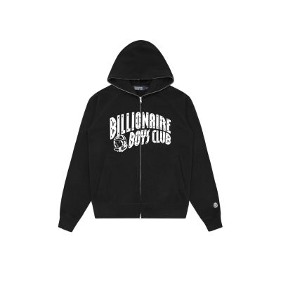 Billionaire Boys Club Arch Logo Full Zip Through Hoodie - Svart - Hettegenser Billionaire Boys Club Arch Logo Full Zip Through Hoodie - Svart - Hettegenser