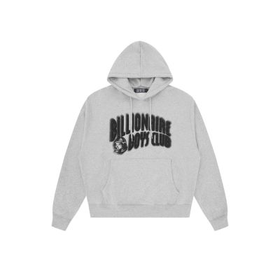 Billionaire Boys Club Distored Arch Logo Oversized Popover Hoodie - Grå - Hettegenser Billionaire Boys Club Distored Arch Logo Oversized Popover Hoodie - Grå - Hettegenser