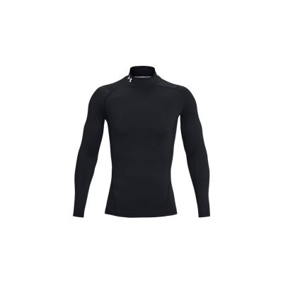 Under Armour UA HG Armour Comp Mock LS S - Svart - Langermet kompresjonsskjorte Under Armour UA HG Armour Comp Mock LS S - Svart - Langermet kompresjonsskjorte