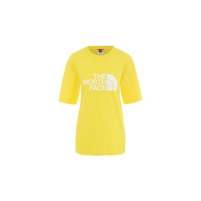 The North Face W Bf Easy Tee Lemon - Gul - Kortermet T-skjorte The North Face W Bf Easy Tee Lemon - Gul - Kortermet T-skjorte