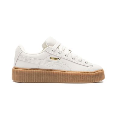 Puma x Fenty The Creeper Phatty by Rihanna Earth Tone Nubuck - Hvit - Joggesko Puma x Fenty The Creeper Phatty by Rihanna Earth Tone Nubuck - Hvit - Joggesko