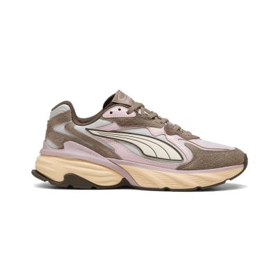 Puma Fade Nitro LS Brushed Luxe Wns Gray - Grå - Joggesko Puma Fade Nitro LS Brushed Luxe Wns Gray - Grå - Joggesko