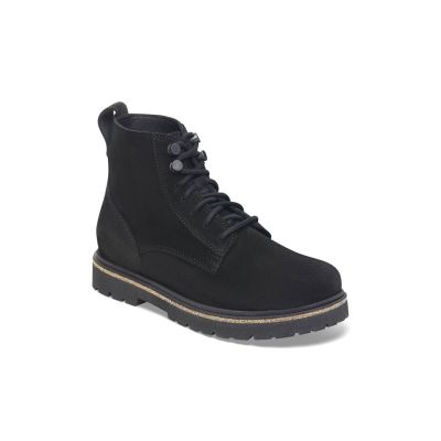 Birkenstock Highwood Lace Mid Women Suede Leather Regular Fit Black - Svart - Joggesko Birkenstock Highwood Lace Mid Women Suede Leather Regular Fit Black - Svart - Joggesko