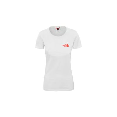 The North Face W Bf Red Box Tee - Hvit - Kortermet T-skjorte The North Face W Bf Red Box Tee - Hvit - Kortermet T-skjorte