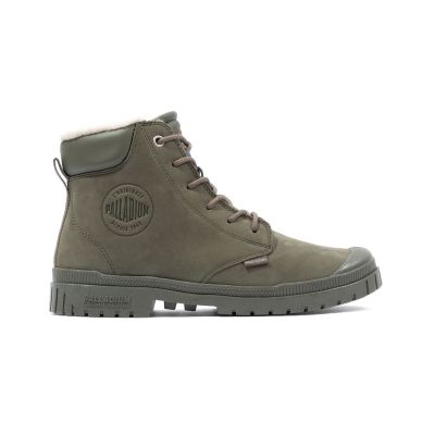 Palladium SP20 Cuff Leather Waterproof WL 6 - Grønn - Joggesko