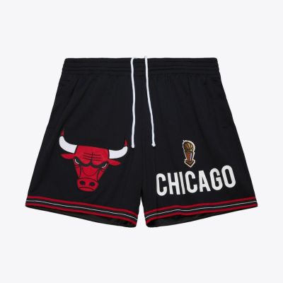 Mitchell & Ness NBA Team Origins 7in Mesh Bulls Vintage Logo Shorts - Svart - Shorts Mitchell & Ness NBA Team Origins 7in Mesh Bulls Vintage Logo Shorts - Svart - Shorts