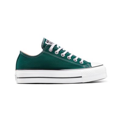 Converse Chuck Taylor All Star Lift Platform - Grønn - Joggesko Converse Chuck Taylor All Star Lift Platform - Grønn - Joggesko