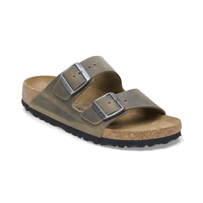 Birkenstock Arizona Oiled Leather Regular Fit Green - Grønn - Sandaler Birkenstock Arizona Oiled Leather Regular Fit Green - Grønn - Sandaler
