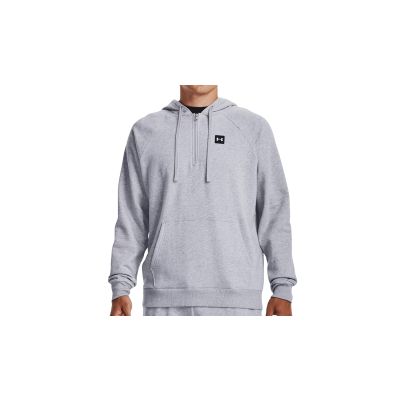 Under Armour M Rival Fleece ½ Zip - Grå - Hettegenser