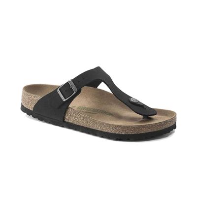 Birkenstock Gizeh BS Earthy VEG Narrow Fit - Svart - Sandaler Birkenstock Gizeh BS Earthy VEG Narrow Fit - Svart - Sandaler
