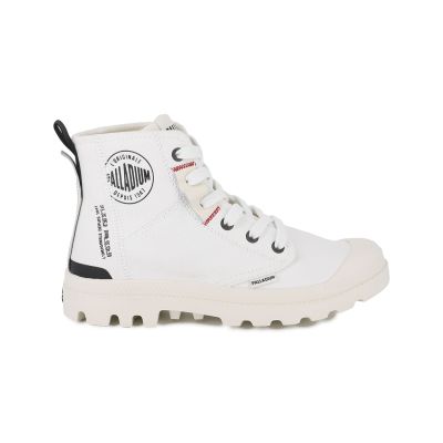 Palladium Pampa HI Urban 4 - Hvit - Joggesko Palladium Pampa HI Urban 4 - Hvit - Joggesko