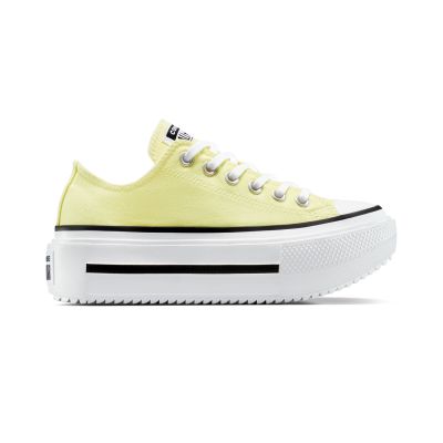 Converse Chuck Taylor All Star Lift Double Stack 7.5 - Gul - Joggesko