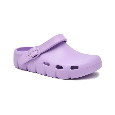 Birkenstock Birki Flow Big EVA Regular Fit Crocus - Lilla - Sandaler Birkenstock Birki Flow Big EVA Regular Fit Crocus - Lilla - Sandaler