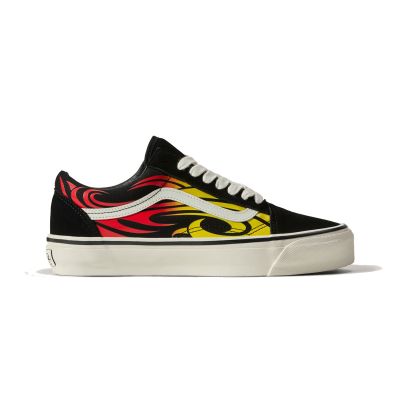 Vans LX Old Skool Y2K Flame Black White - Svart - Joggesko