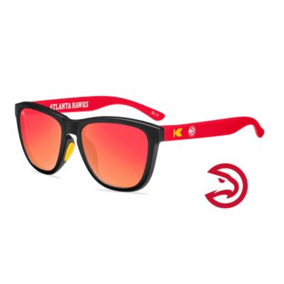 Knockaround NBA Premium Sport Atlanta Hawks Sunglasses - rød - Glasses