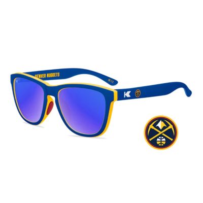Knockaround NBA Premium Sport Denver Nuggets Sunglasses - Blå - Glasses