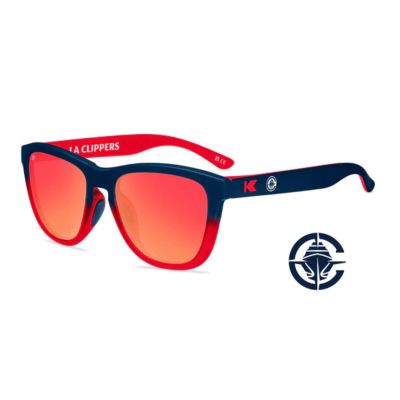 Knockaround NBA Premium Sport LA Clippers Sunglasses - Blå - Glasses