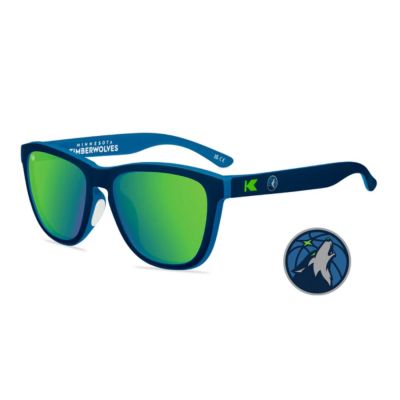 Knockaround NBA Premium Sport Minnesota Timberwolves Sunglasses - Blå - Glasses