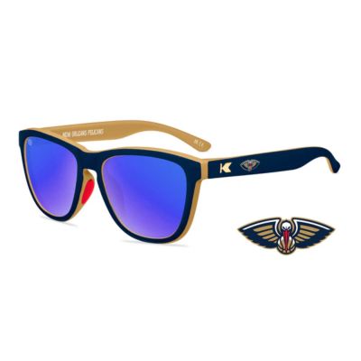 Knockaround NBA Premium Sport New Orleans Pelicans Sunglasses - Blå - Glasses