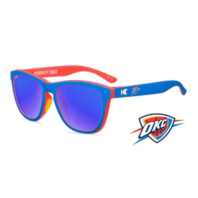 Knockaround NBA Premium Sport Oklahoma City Thunder Sunglasses - Blå - Glasses