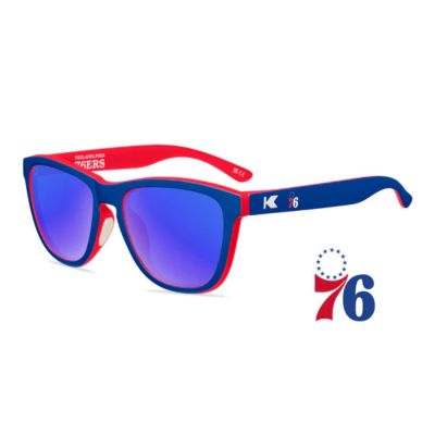 Knockaround NBA Premium Sport Philadelphia 76ers Sunglasses - Blå - Glasses