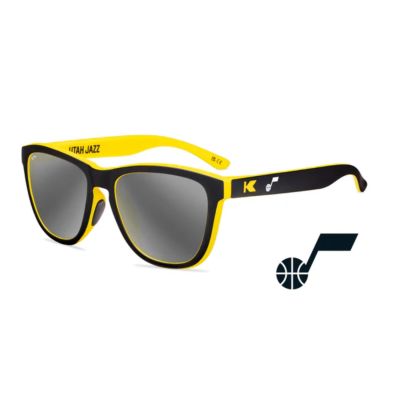 Knockaround NBA Premium Sport Utah Jazz Sunglasses - Svart - Glasses