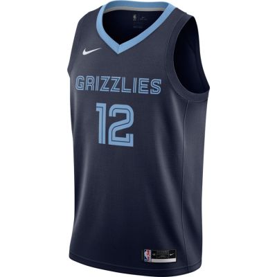 Nike NBA Ja Morant Grizzlies Icon Edition 2020 Swingman Jersey - Blå - Jersey