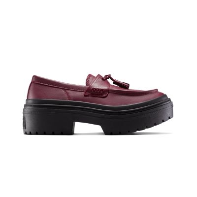 Converse Chuck Taylor All Star Lugged Heel Loafer - rød - Joggesko Converse Chuck Taylor All Star Lugged Heel Loafer - rød - Joggesko
