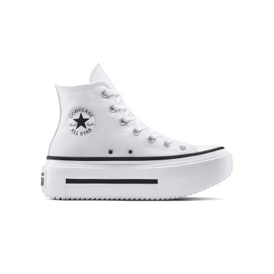 Converse Chuck Taylor All Star Lift Double Stack 4 - Hvit - Joggesko