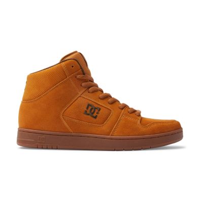 DC Shoes Manteca 4 High Wheat/Dk Chocolate - Brun - Joggesko DC Shoes Manteca 4 High Wheat/Dk Chocolate - Brun - Joggesko