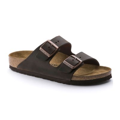 Birkenstock Arizona Oiled Leather Habana Regular Fit - Brun - Sandaler Birkenstock Arizona Oiled Leather Habana Regular Fit - Brun - Sandaler