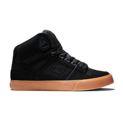 DC Shoes Pure High Top WC Black/Gum - Svart - Joggesko