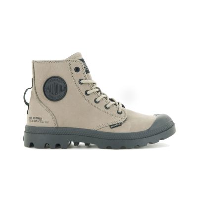 Palladium Pampa Hi Supply Leather - Brun - Joggesko