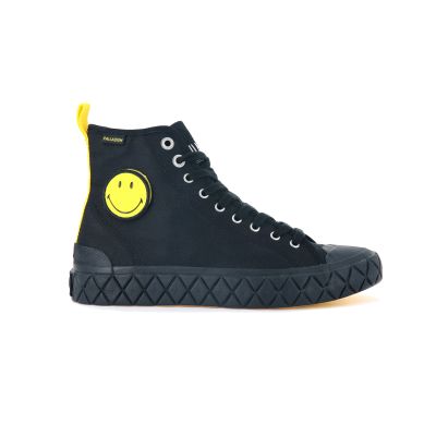 Palladium Palla Ace Smiley Mid - Svart - Joggesko