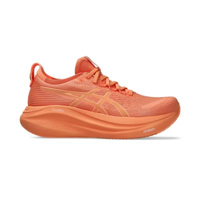 Asics Gel-Nimbus 27 Lite-Show W - Oransje - Joggesko Asics Gel-Nimbus 27 Lite-Show W - Oransje - Joggesko