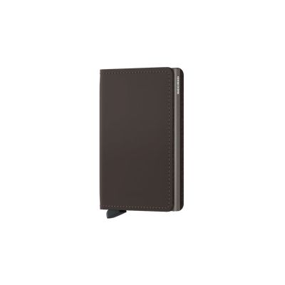 Secrid Slimwallet Matte Trufﬂe - Brun - Accessories