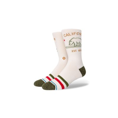 Stance California Republic 2 Crew Socks - Brun - Sokker