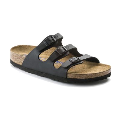 Birkenstock Florida BS Black Narrow Fit - Svart - Sandaler Birkenstock Florida BS Black Narrow Fit - Svart - Sandaler