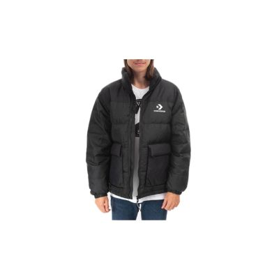 Converse Short Down Jacket - Svart - Jakke
