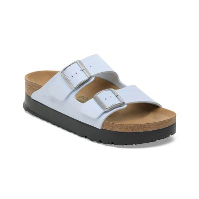 Birkenstock Arizona PAP Flex Platform Birko-Flor Narrow Fit Blue - Blå - Sandaler Birkenstock Arizona PAP Flex Platform Birko-Flor Narrow Fit Blue - Blå - Sandaler
