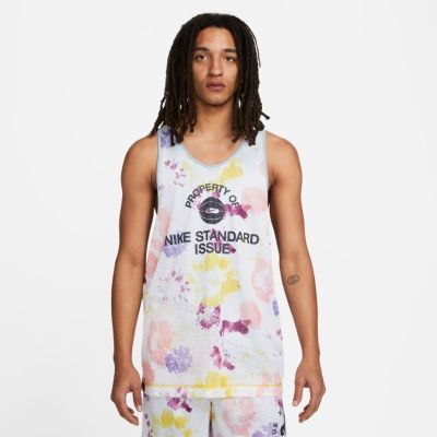 Nike Standard Issue Reversible Basketball Jersey - Gul - Jersey